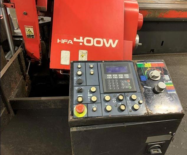 Used 2011 AMADA HFA400W AUTOMATIC HORIZONTAL BAND SAW
