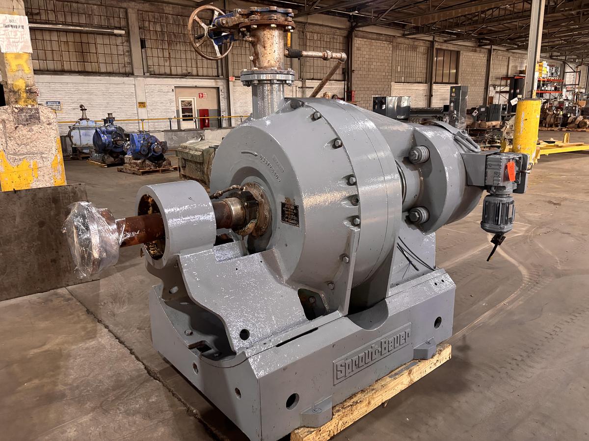 Used 34" SPROUT WALDRON REFINER WITH ANTI-CLASH