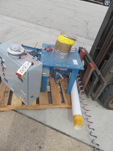 Used FLEXICON MODEL VC-C-18-X FLEXIBLE SCREW FEEDER SYSTEM