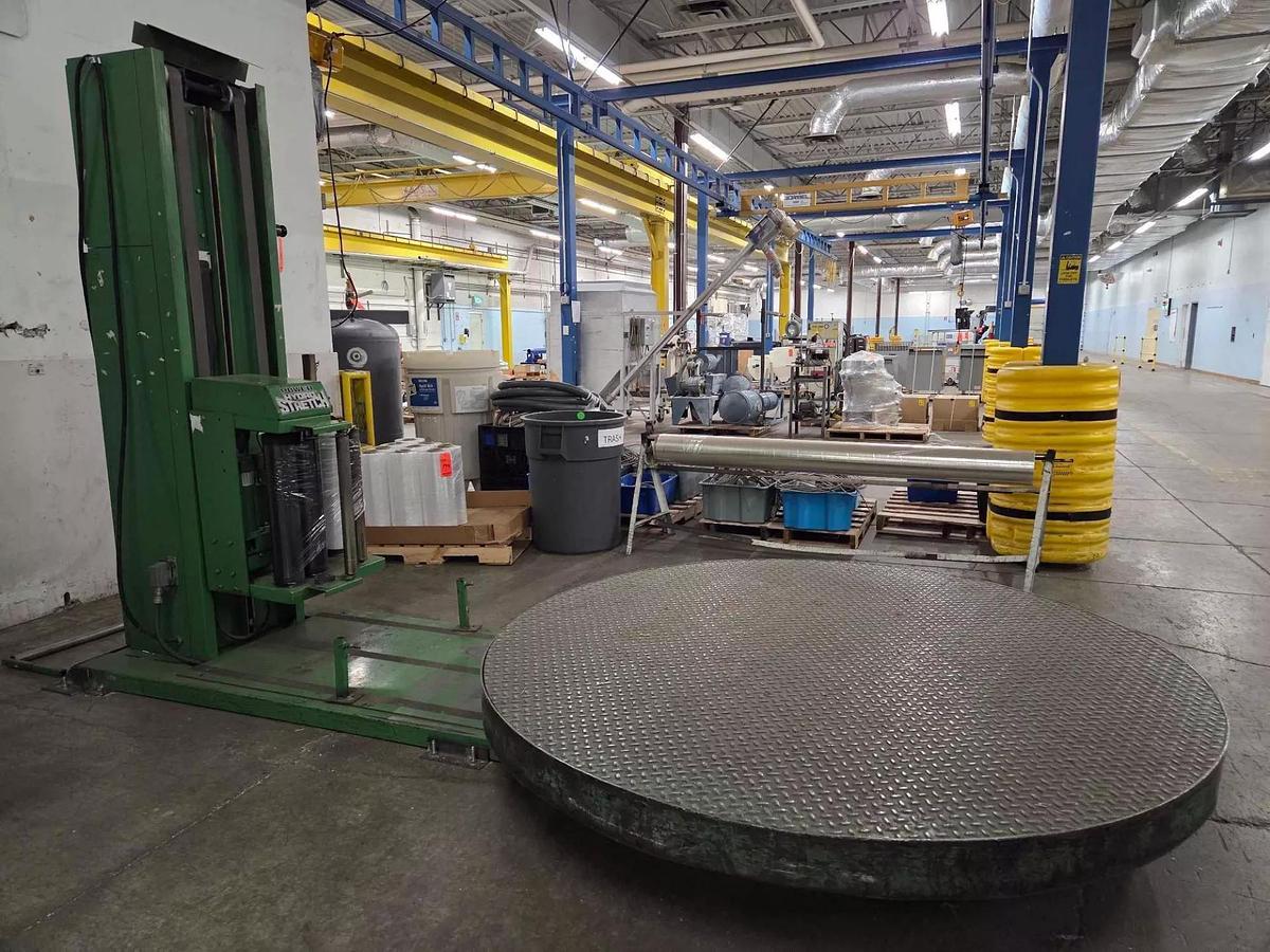 Used POWER HYDRO STRETCH PALLET WRAPPER MODEL SYNERGY 3