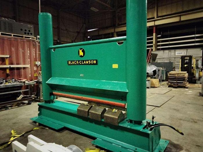 Used BLACK CLAWSON SIZE 72 DiA. X 84  WIDE PAPER ROLL SPLITTER WITH 20 HP - PENDING
