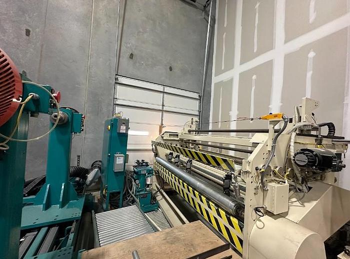 Used 74" CATBRIDGE MODEL 403 CONTINUOUS WINDER NONWOVENS - 2020 DRIVE & CONTROLS UPDATE