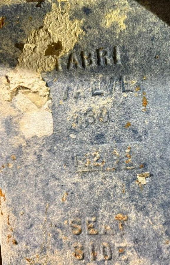 Used 30" MANUAL KNIFE GATE FABRI-VALVE