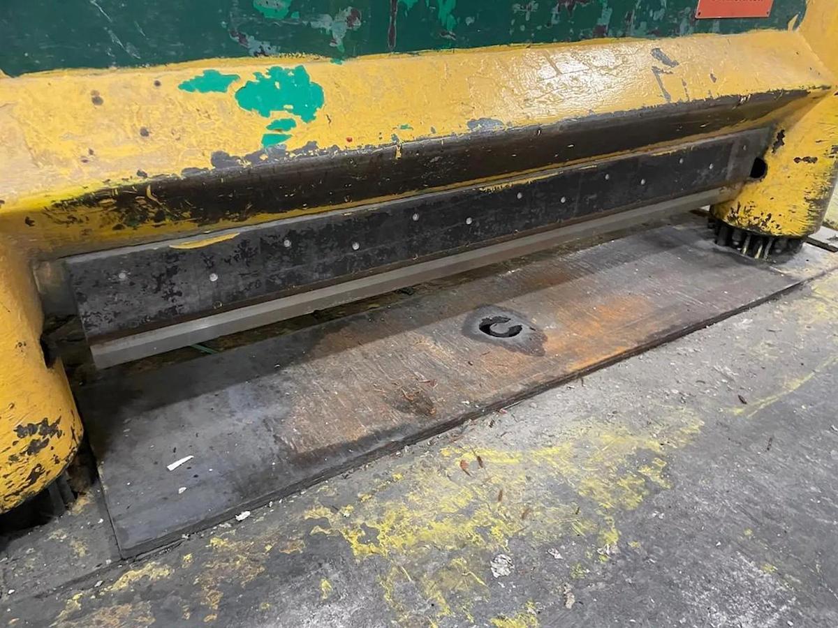 Used 78" WIDE BLACK CLAWSON PAPER ROLL SPLITTER 