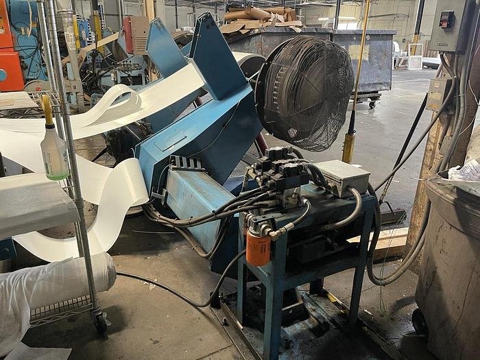 Used 60" POWELL SHAFTLESS FLOOR PICK UP UNWIND 60" DIAMETER