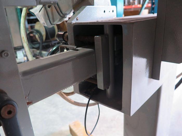 Used 90" WIDE APPLETON S-210 CORE CUTTER 2HP