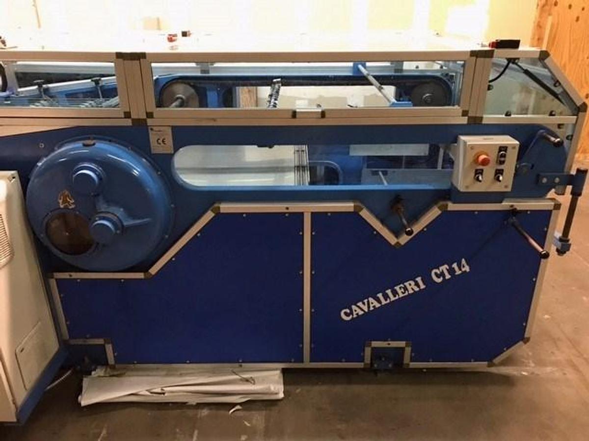 Used 47" CAVALLERI CT 14 SHEETER MFG 2020