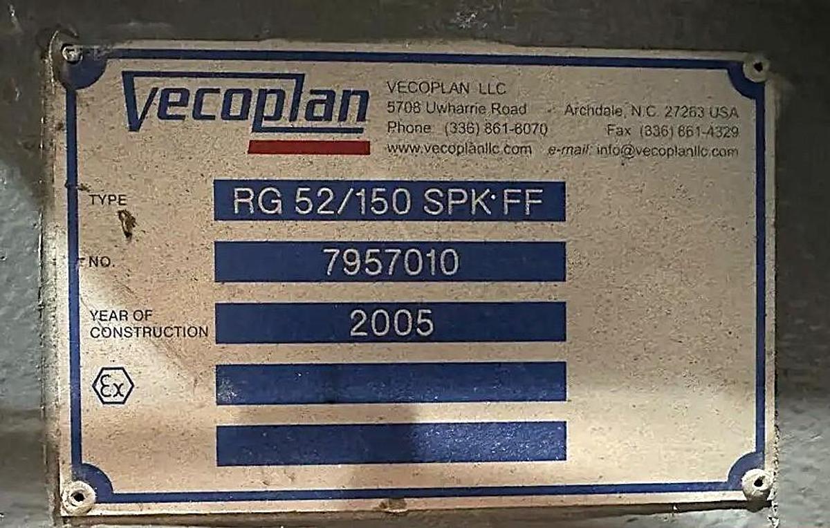 Used 2005 VECOPLAN RG 52/150 SPK FF