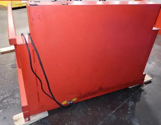 Used PRESTO LIFTS HEIGHT LOAD LEVELER MODEL P4-25-5248 P4 SERIES 2,500 POUND CAPACITY 52" X 48" PLATFORM 