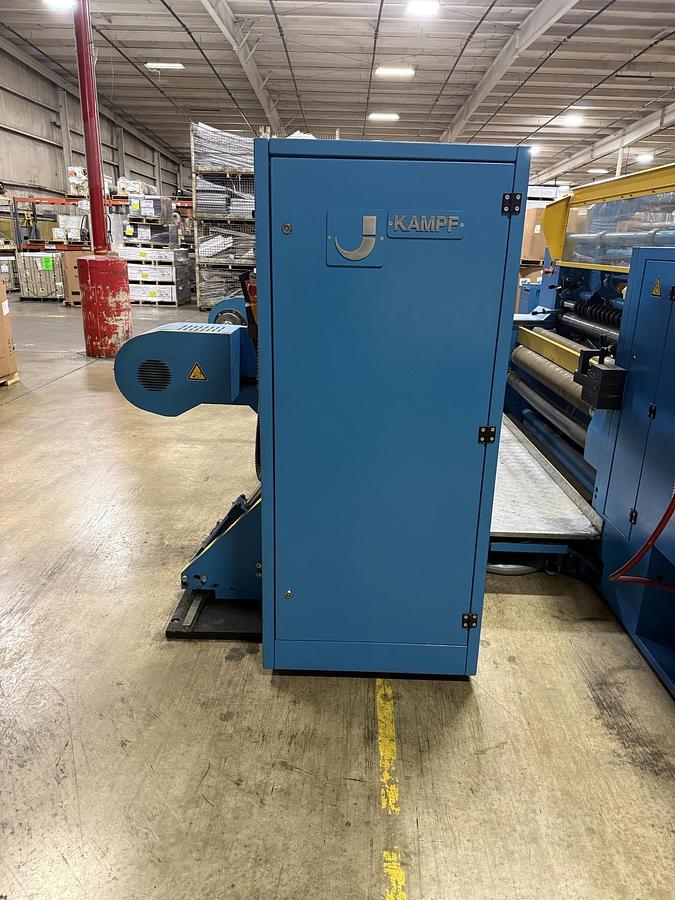 Used 65" WIDE KAMPF STARSLIT DUPLEX SLITTER REWINDER - MANUFACTURED 2011