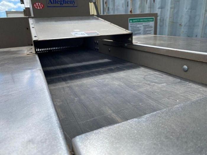 Used ALLEGHENY 18-250C HEAVY DUTY SHREDDER WITH INFEED CONVEYOR