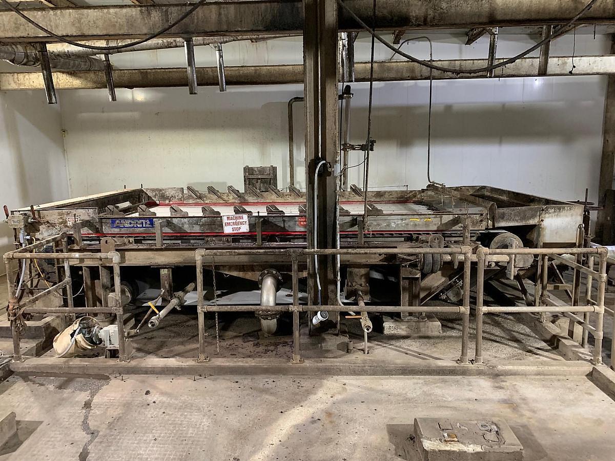 Used 3.0M ANDRITZ GRAVITY BELT THICKENER STAINLESS STEEL
