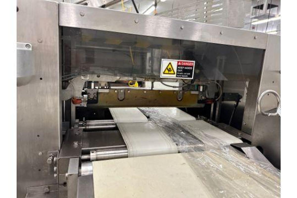 Used SHANKLIN F-1A CDA STAINLESS STEEL FOOD GRADE SIDE SEAL SHRINK WRAPPER