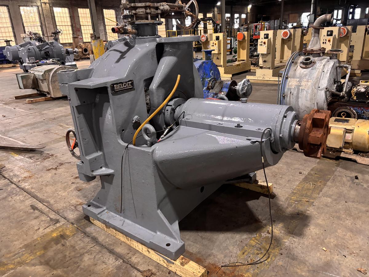 Used 34"/38" BELOIT VALMET DD4000 DOUBLE DISC REFINER