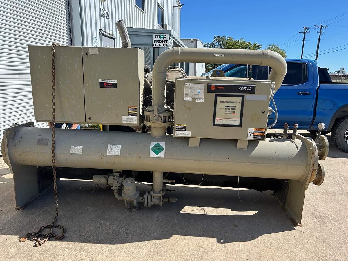 Used 150 TON TRANE ROTARY SERIES R CHILLER