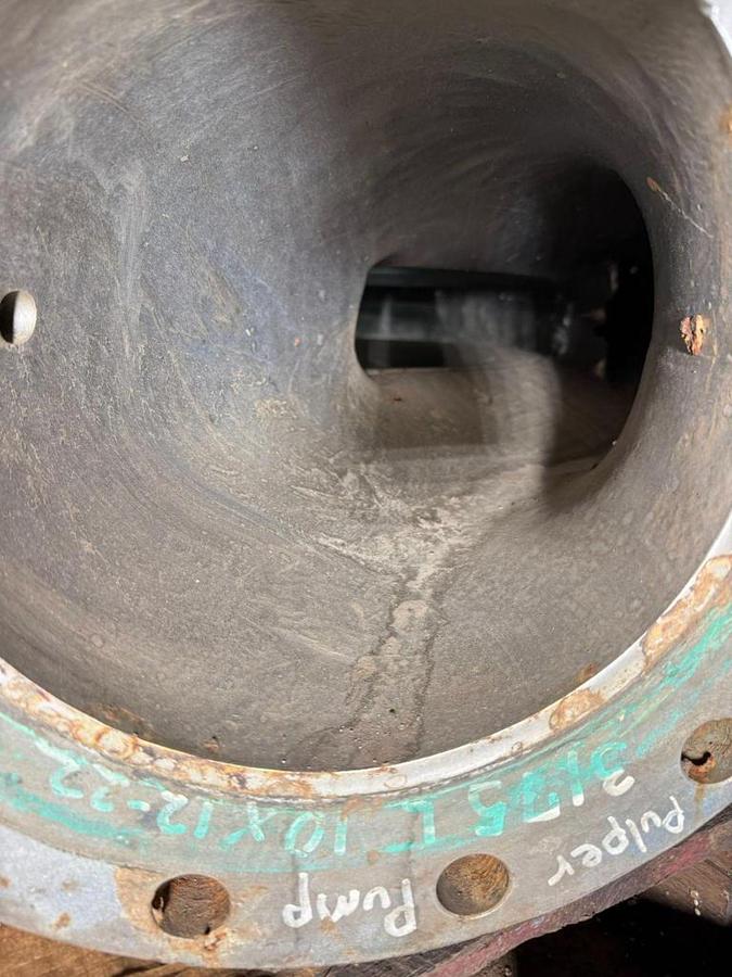 Used GOULDS 3175L SIZE 10X12-22 PUMP 316 STAINLESS STEEL