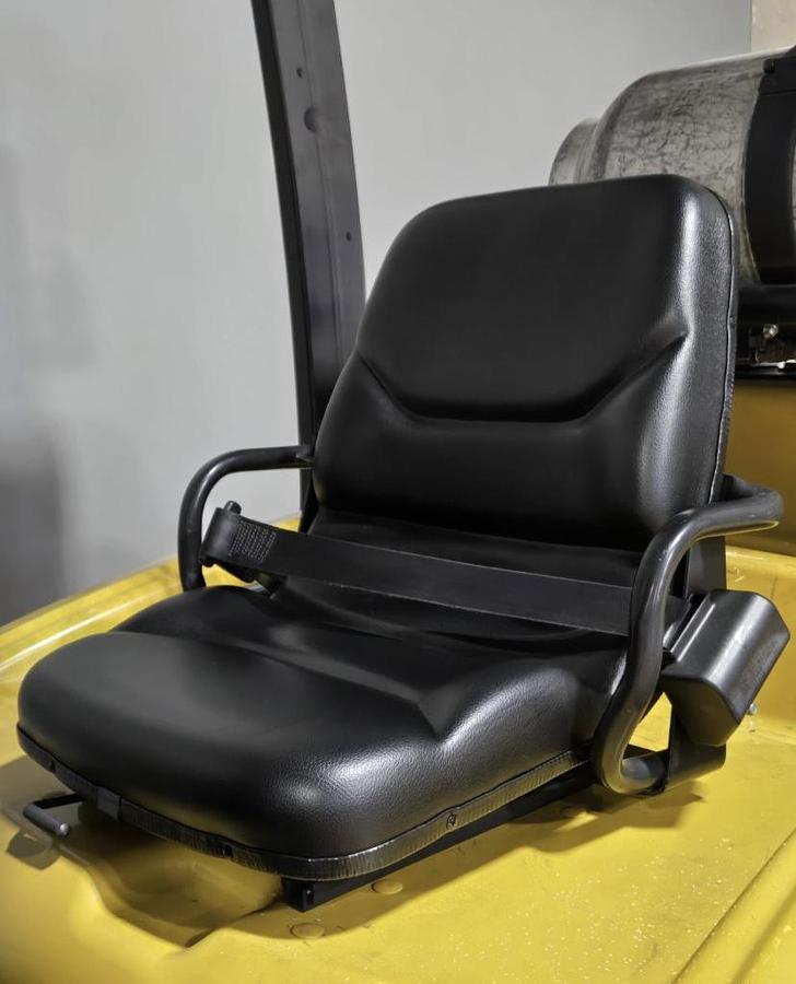 Used 15,500LB CAPACITY YALE GLC155VX FORKLIFT WITH SIDE SHIFT FORK POSITIONER