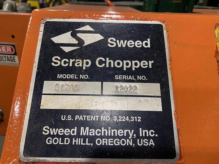 Used SWEED MACHINERY INC. 512AA SCRAP CHOPPER