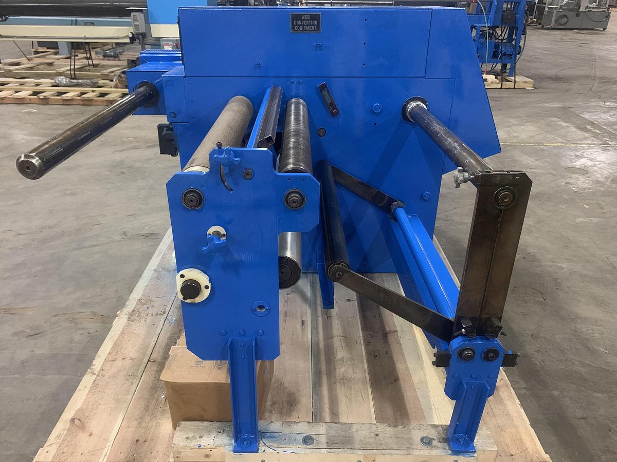 Used 36" WIDE WEB CONVERTING EQUIPMENT MODEL 1030 DOCTOR MACHINE 