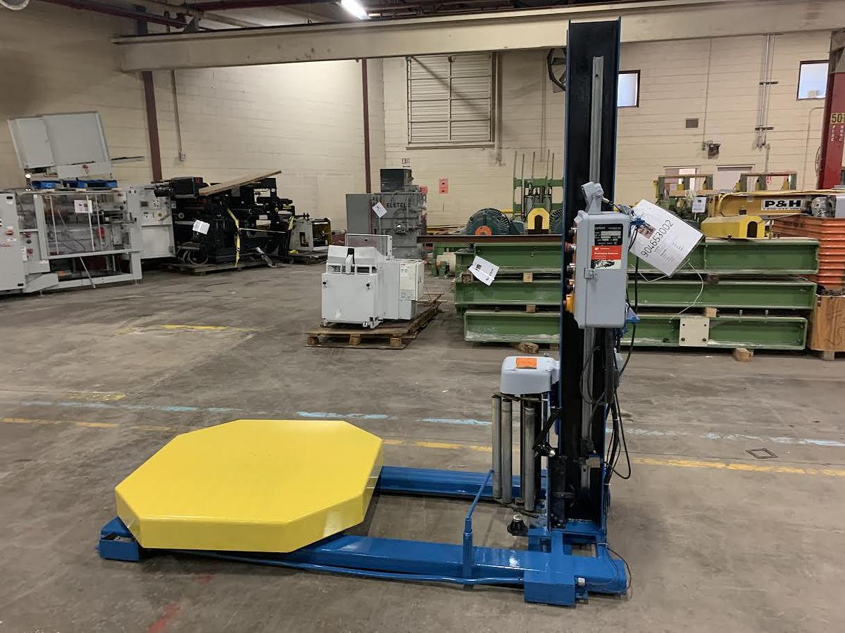 Used ORION MODEL H66-124 PALLET WRAPPER WITH 5,000 POUND SCALE
