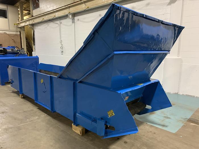 Used EXCEL MODEL EX-62 TWIN CYLINDER CLOSED DOOR BALER WITH CONVEYOR