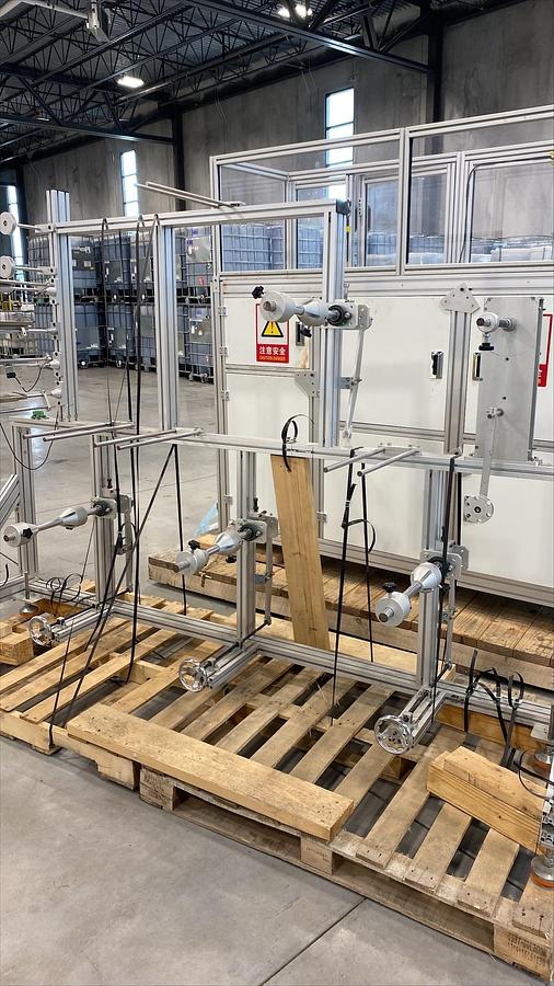 Used BLUEWRIST FOUR PLY SURGICAL MASK CONVERTING MACHINE