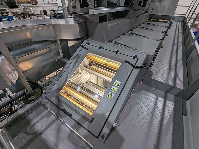 Used 44" NEW BOBST VISION 8 COLOR CI PRESS UNUSED