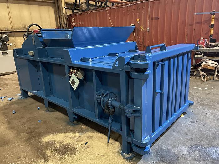 Used EXCEL EX-60 HORIZONTAL CLOSED DOOR BALER 20HP