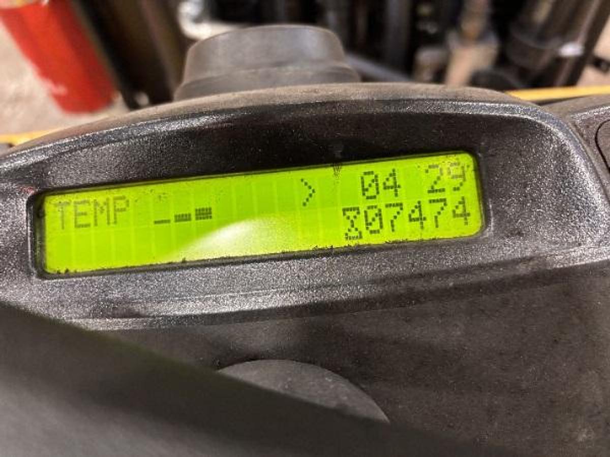 Used 12,000 POUND HYSTER S120FTPRS FORKLIFT WITH PAPER ROLL CLAMP MFG. 2020 LOW MAST