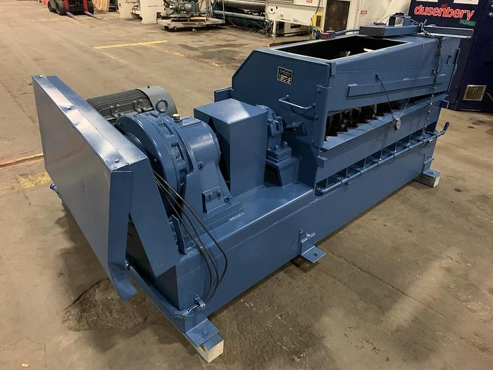 Used MAREN MODEL 60 SHREDDER W/ INCLINE CONVEYOR AND DUMPER