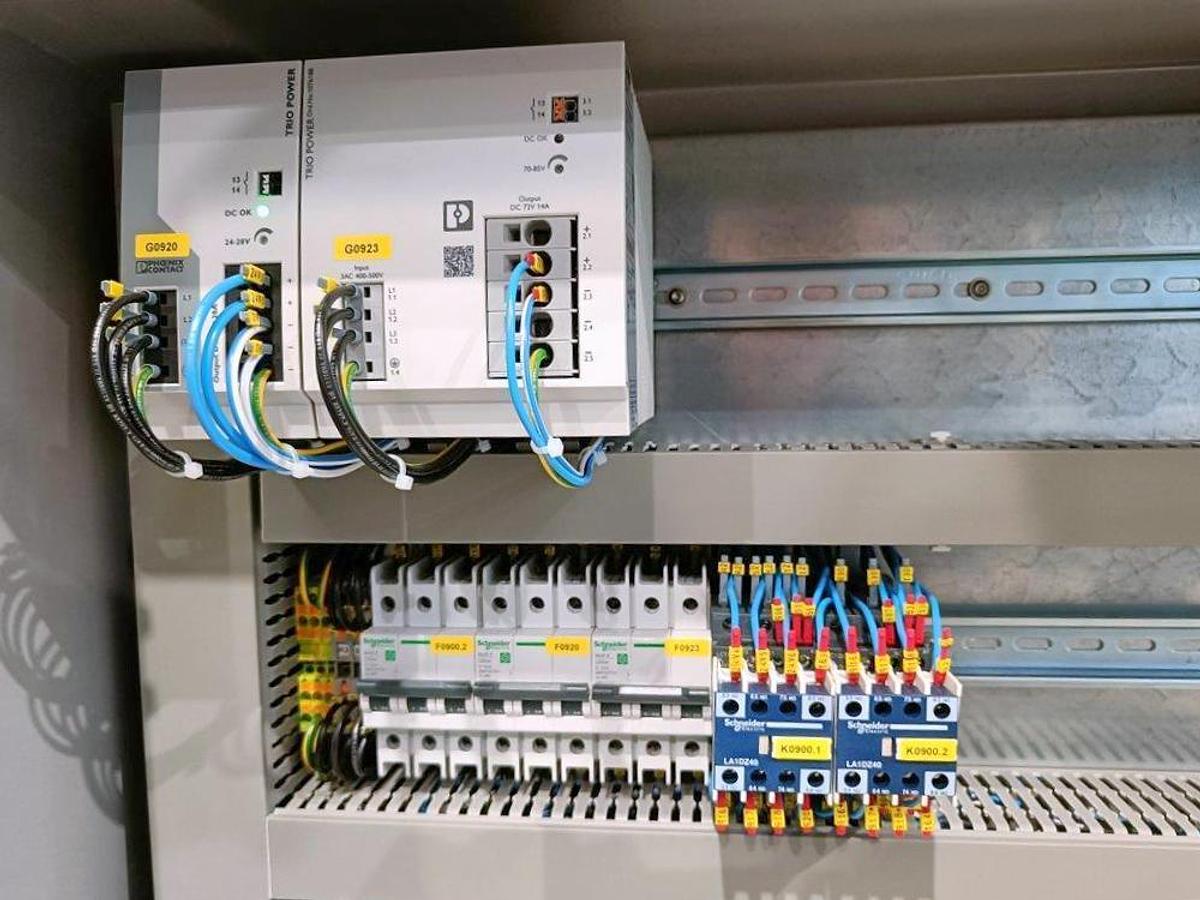 Used PATTYN HIGH-SPEED CASE ERECTING AND BAG INSERTING AUTOMATED PACKAGING SYSTEM