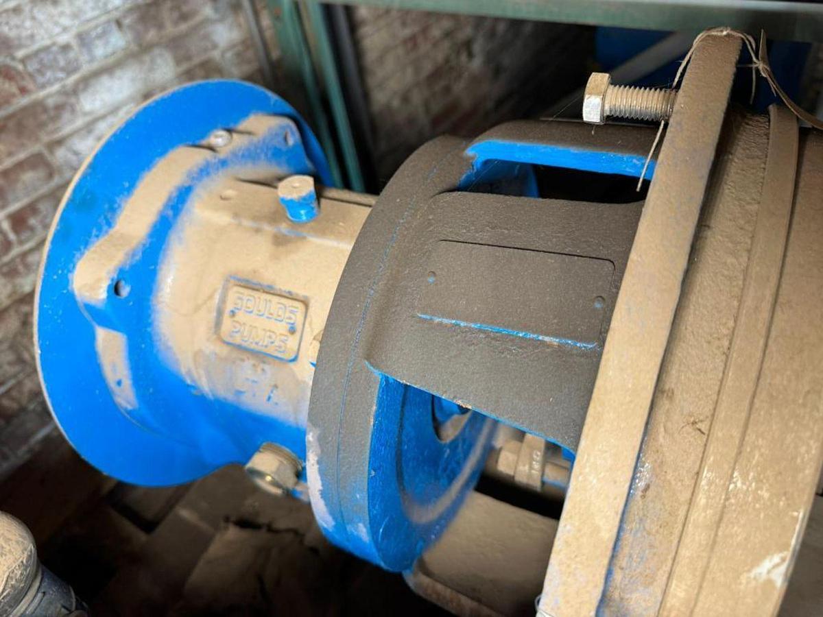 Used GOULDS 3196 LTX POWER END PULLOUT PUMP PART 13" 316 STAINLESS