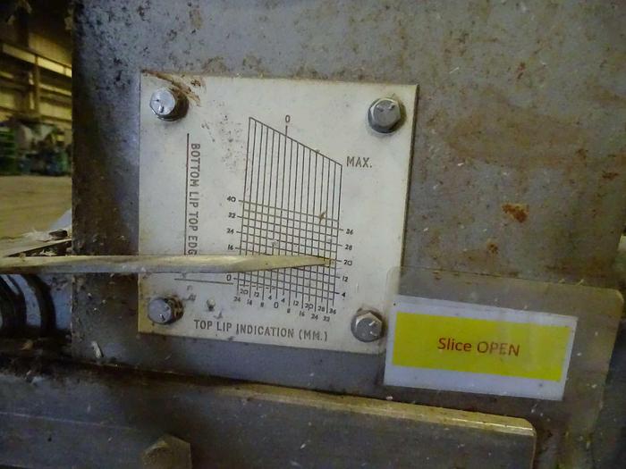 Used 110" (2.79M) HOLDER PAMAC AIR PAD HEADBOX SS WETTED PARTS (PM 4)