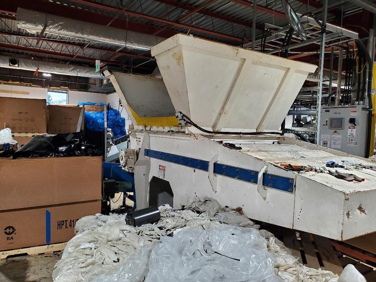 Used EREMA MODEL 1310TVE PLUS FILM RECLAIM LINE 2009