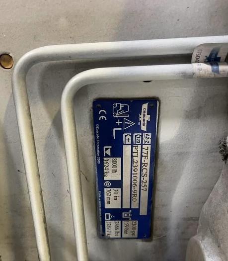 Used 12,000 POUND HYSTER S120FTPRS PAPER ROLL CLAMP TRUCK-PENDING AUC