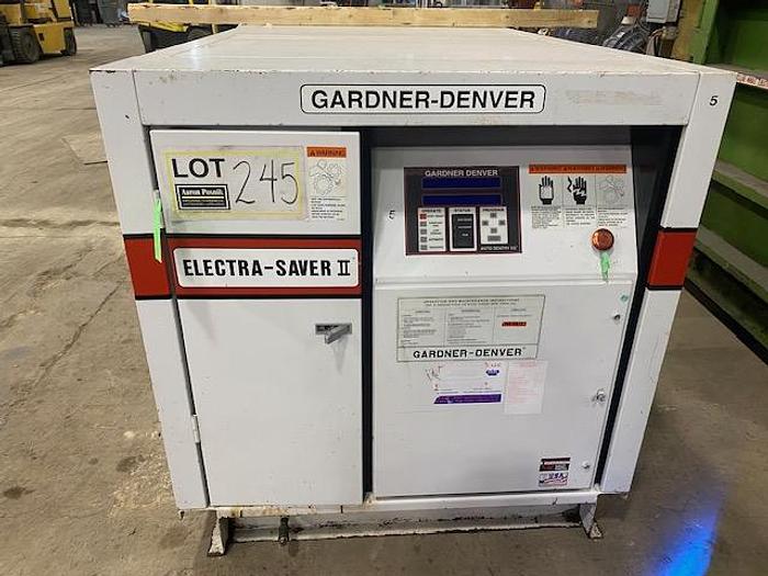 Used GARDNER DENVER MODEL EBHQJB COMPRESSOR 50 HP
