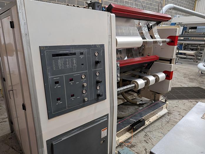 Used 55" WIDE TITAN SR7 DUPLEX SLITTER - TEST RUN INCLUDED