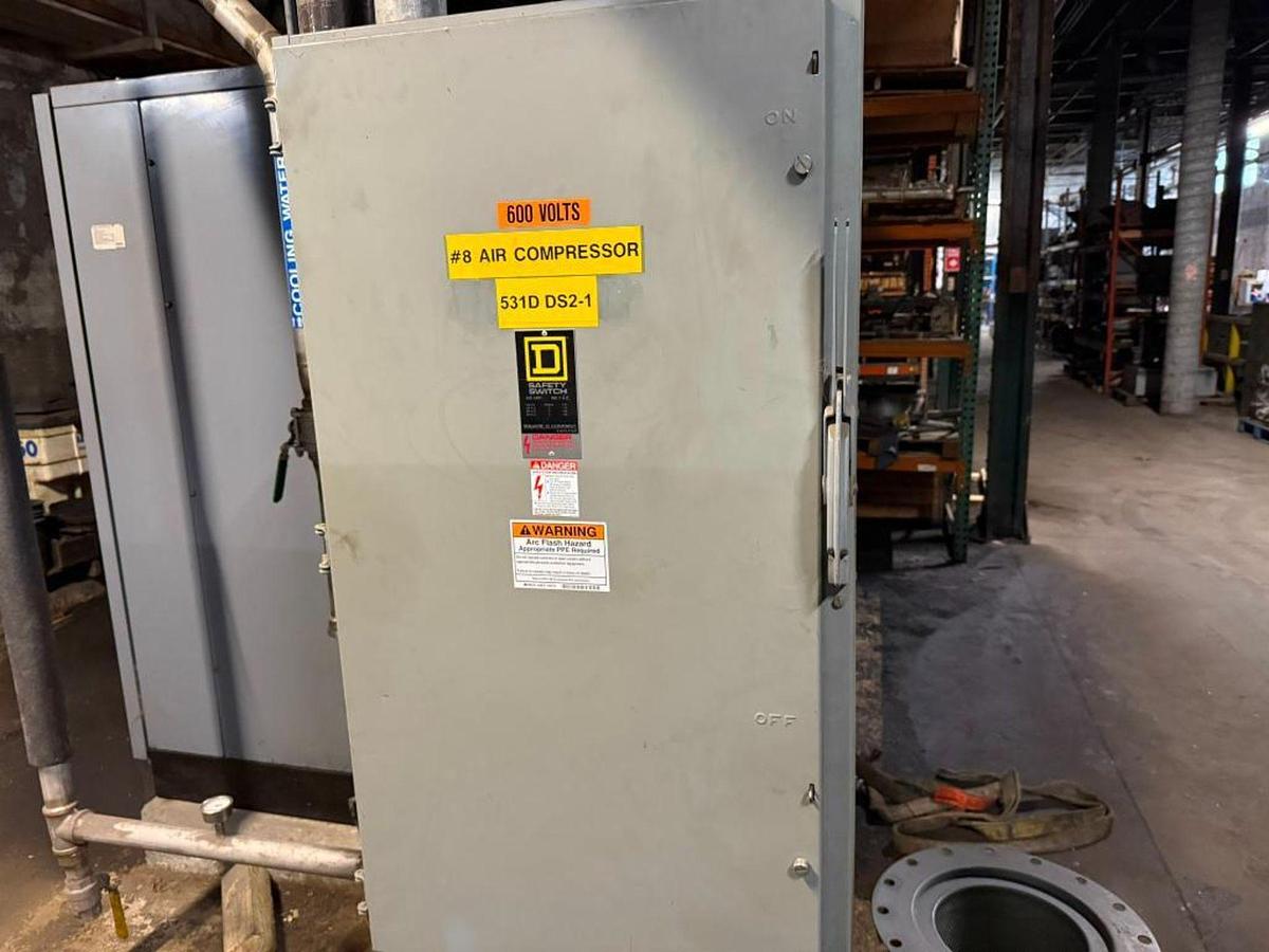 Used ATLAS COPCO GA160W AIR COMPRESSOR WITH ALLEN BRADLEY VFD