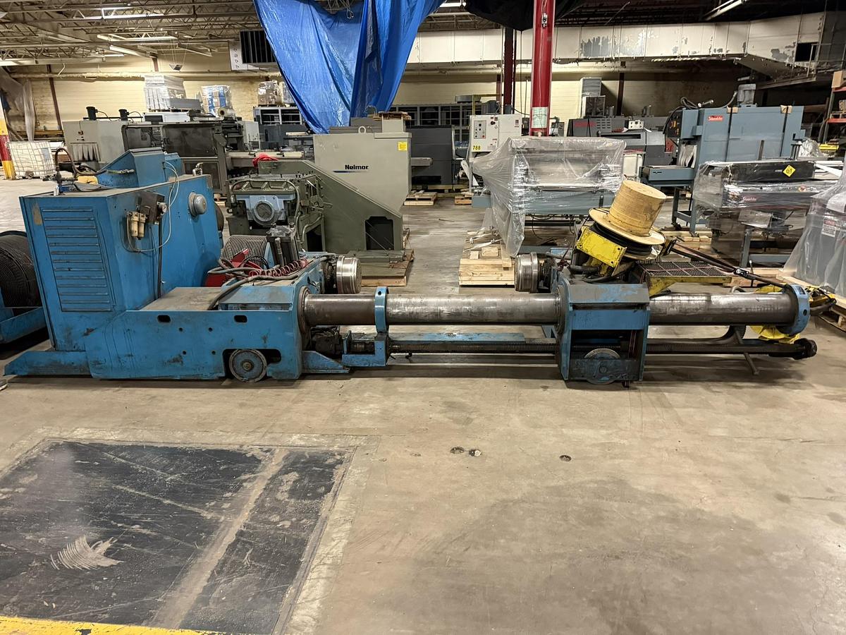 Used JAGENBERG MODEL SE-18 SHAFTLESS FLOOR PICK UP UNWIND STAND