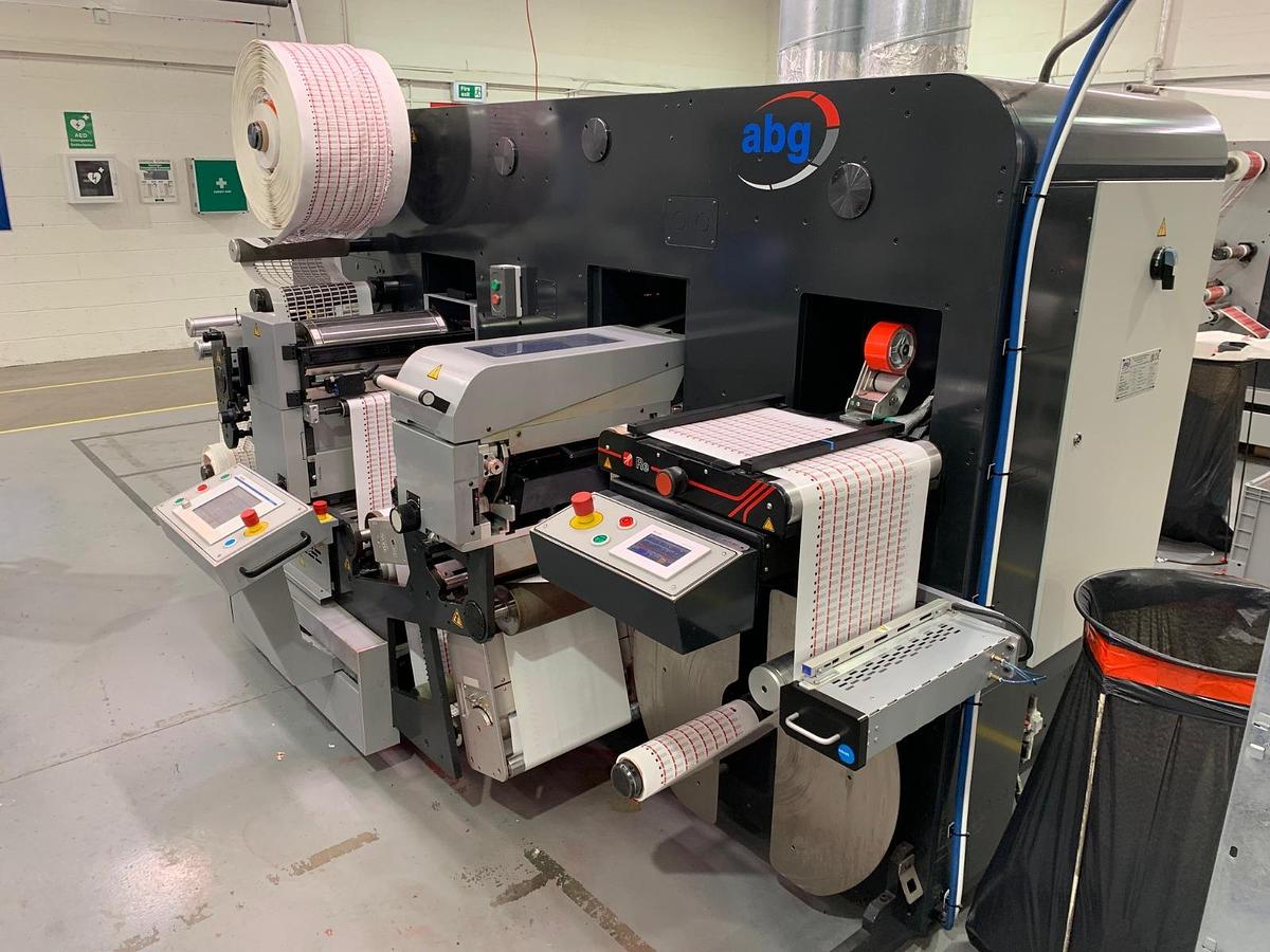 Used 18" WIDE ABG DIGICON DIGILITE S3 PRINTER & DIE CUTTER