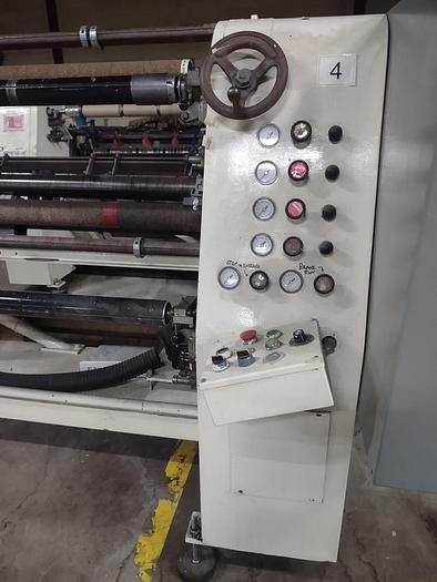 Used 62" DUSENBERY 635 DUPLEX SLITTER REWINDER DRIVE AND MOTOR UPDATE