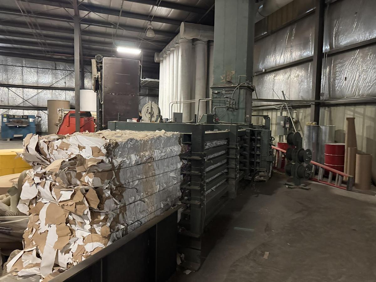 Used MAREN COMPLETE SHREDDING & BALING SYSTEM
