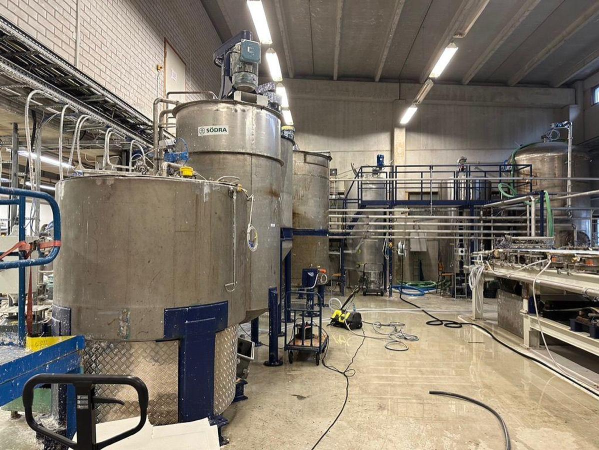 Used 17.7" (450MM) WIDE LAB PAPER MACHINE 