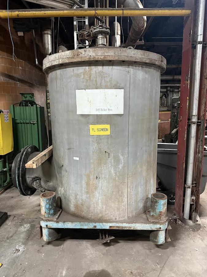 Used BIRD CENTRISORTER MODEL 50 STAINLESS STEEL SCREEN