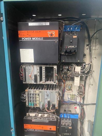 Used 74" RECONDITIONED DUSENBERY MODEL 260 FS DUPLEX CENTER SURFACE SLITTER REWINDER - PENDING JF