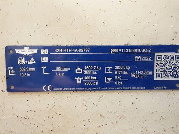 Used 2022 CASCADE 42H-RTP-4A-99797