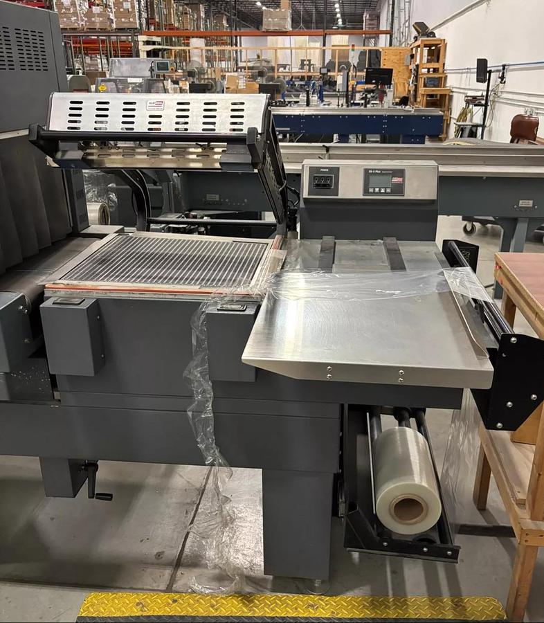 Used HEAT SEAL MDL. F-1 HEAVY DUTY COMBO SHRINK WRAP SYSTEM