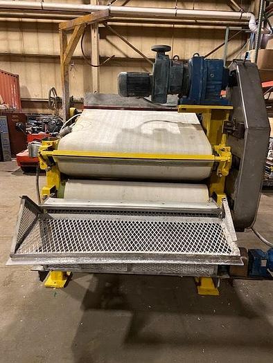 Used 42" (1M) ANDRITZ CPF 1000 TWIN WIRE BELT DEWATERING SLUDGE PRESS