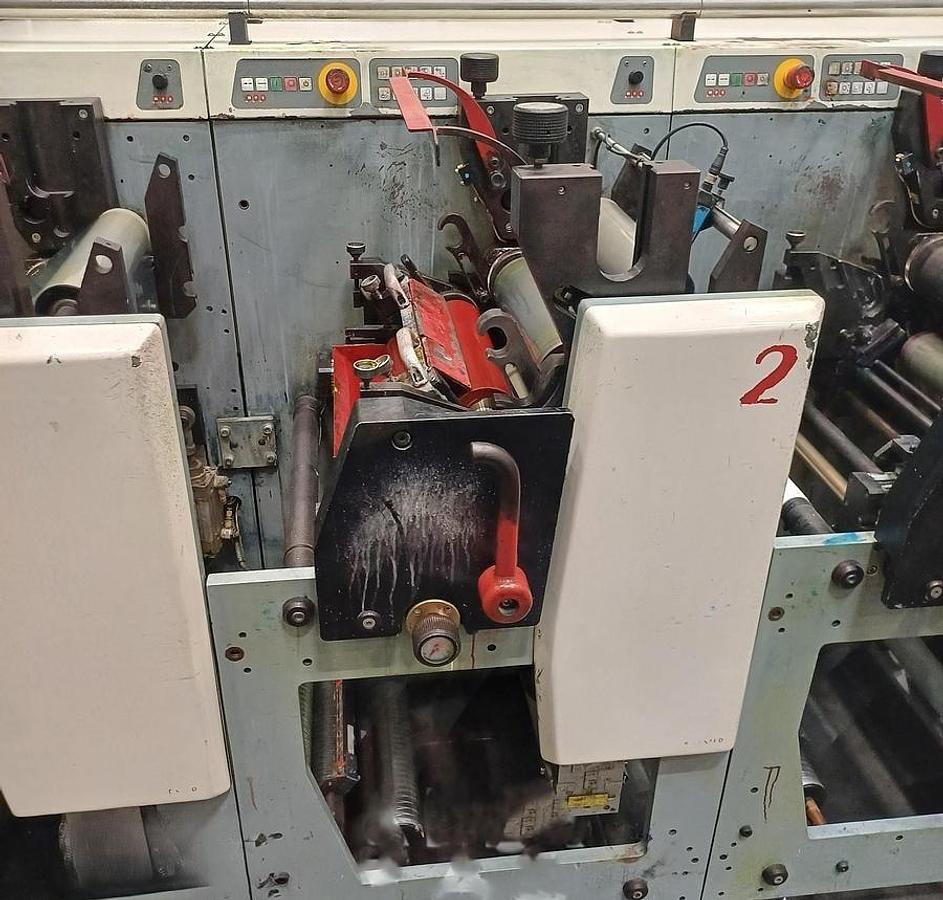 Used 13"/330mm MPS EF 330/7 COLOR LABEL PRESS