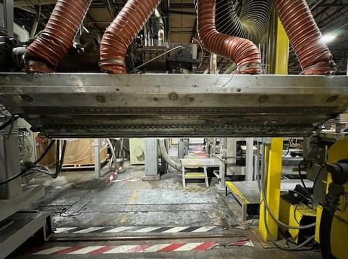 Used 47" WIDE EGAN EXTRUSION COATING LINE